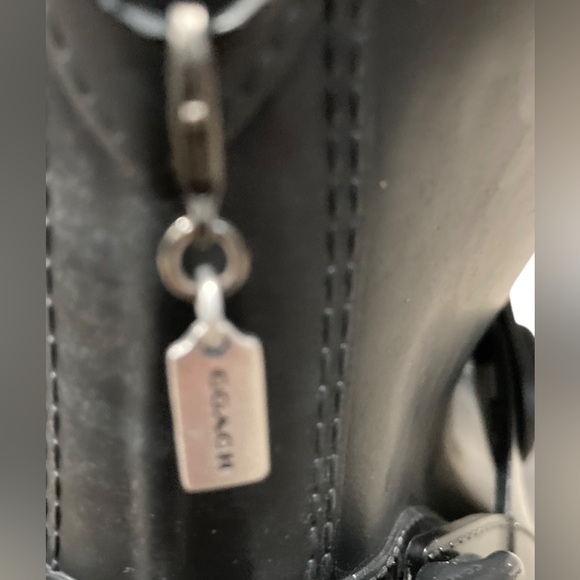 Coach Moto Waterproof Rain Ankle Boot. Women’s size 7. Black. - Picture 5 of 7